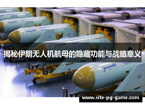 揭秘伊朗无人机航母的隐藏功能与战略意义